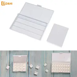 1pcs Empty Palette Case 12/24Grid Watercolor Palette Empty Palette Painting Paint Tray For Acrylic Paint