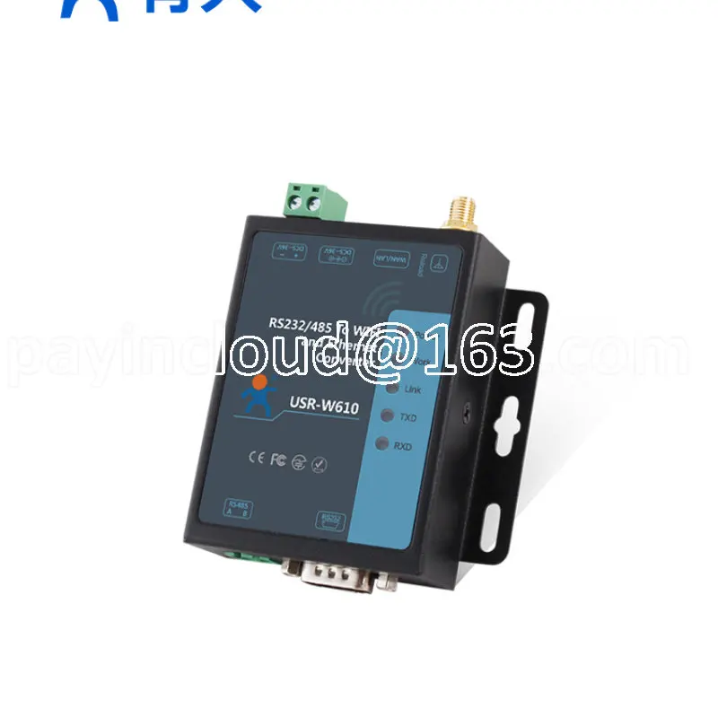 

Беспроводной последовательный сервер с поддержкой Wi-Fi RS232/485 для модуля сетевого порта Wi-Fi/RJ45 промышленного класса W610