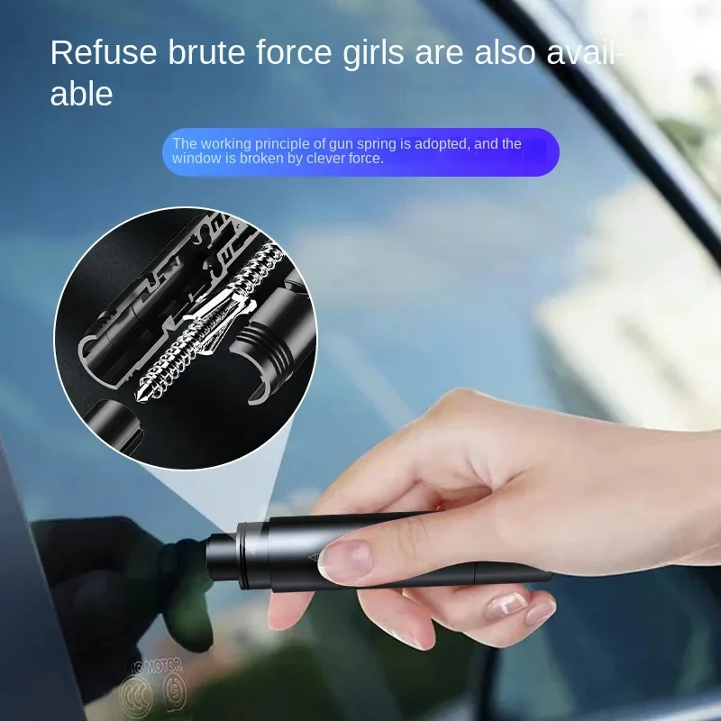 자동차 비상 유리창 브레이커 안전 벨트 커터, 인명 구조 탈출 자동차 비상 도구