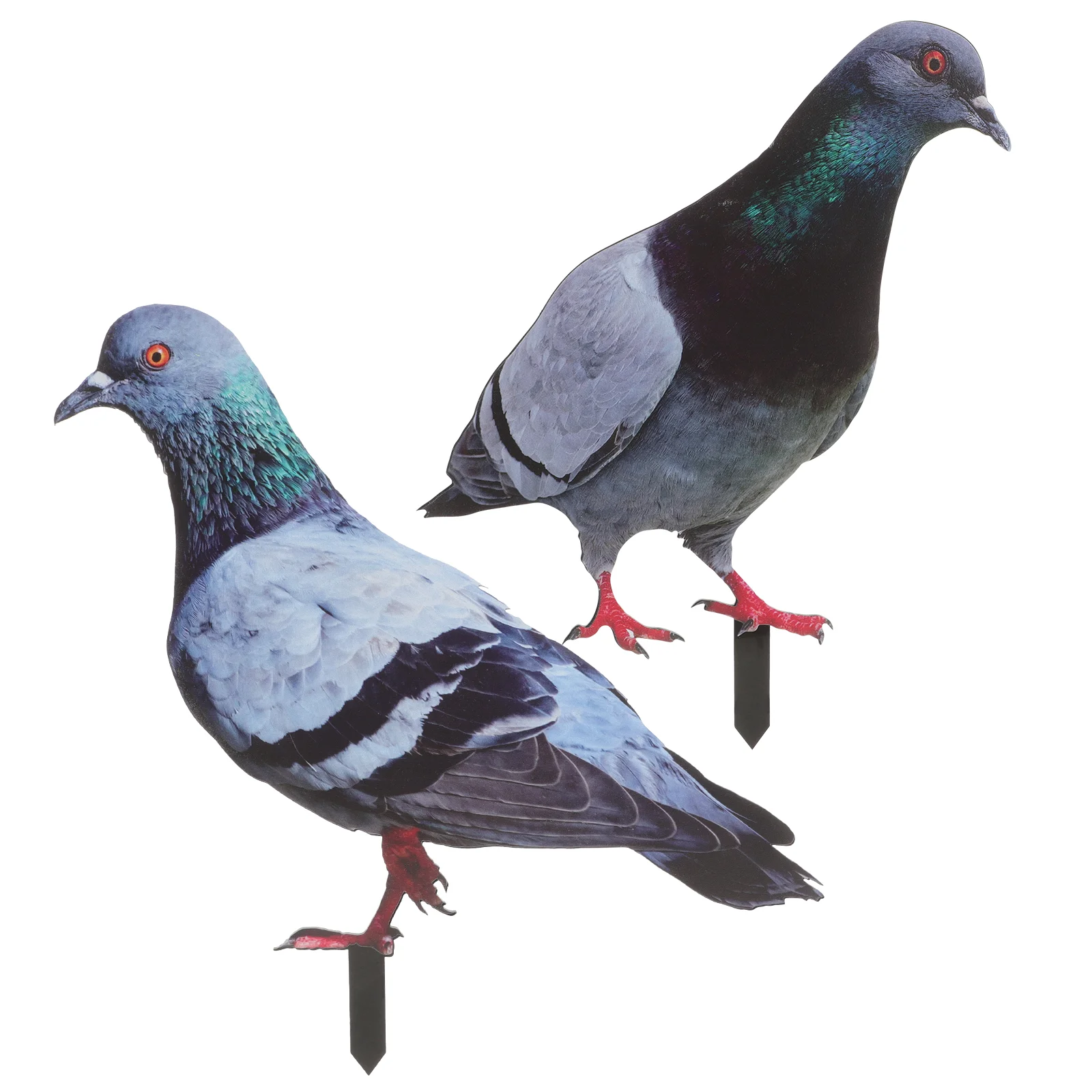 

Pigeon Garden Decoration Sign Stake Yard Ornament Lawn Insert Dove Yards Animal