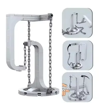 56pcs Creative DIY Building Blocks Set Tensegrity Sculptures Anti-Gravity Blocks Novel Physics Balance Bricks Toys Child Kid Boy