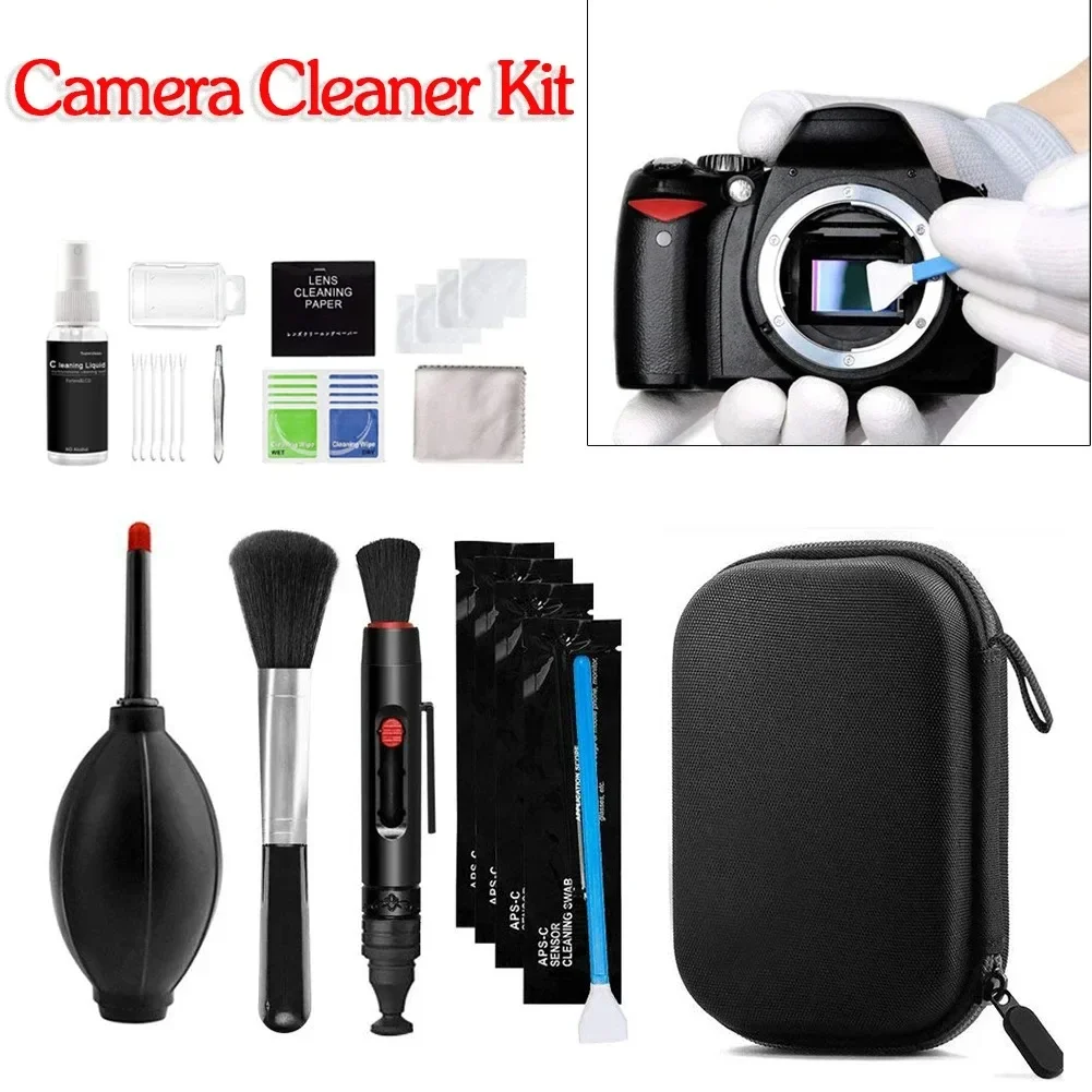 Camera Cleaning Set for Sony Fujifilm Nikon Canon SLR DV Cameras DSLR Lens Digital Camera Sensor