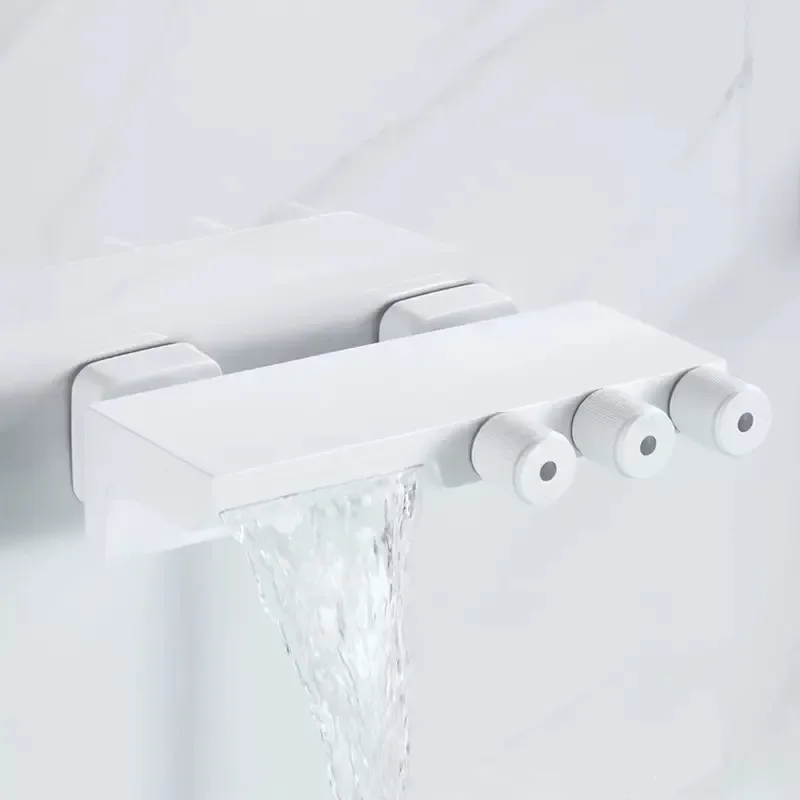 white faucet