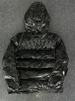 Brand Streetwear Jacket Winter Men Women Outerwear Irongate Warm Puffer Jacket Hooded Tops Quality Embroidered Lettering Coat 2