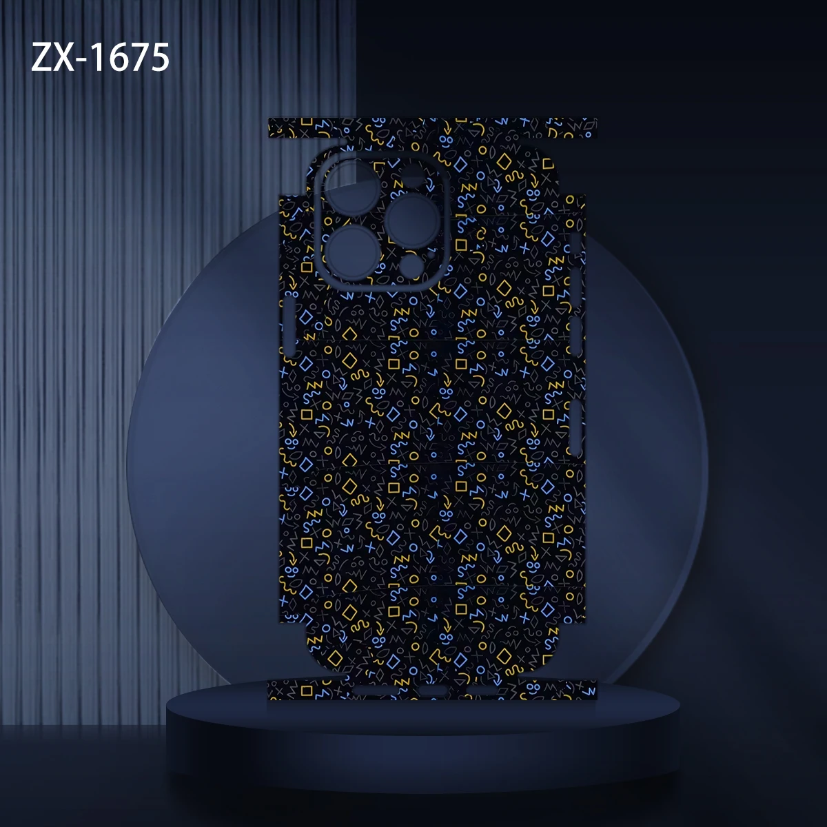 3M Color Decal Skin for iPhone 161514 Pro Max Mini Back Film Cover