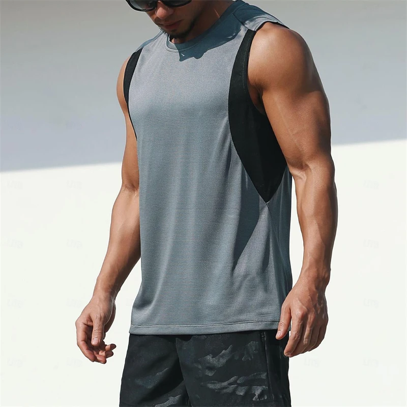 Sleeveless Tank Top Fabric and Design Detail