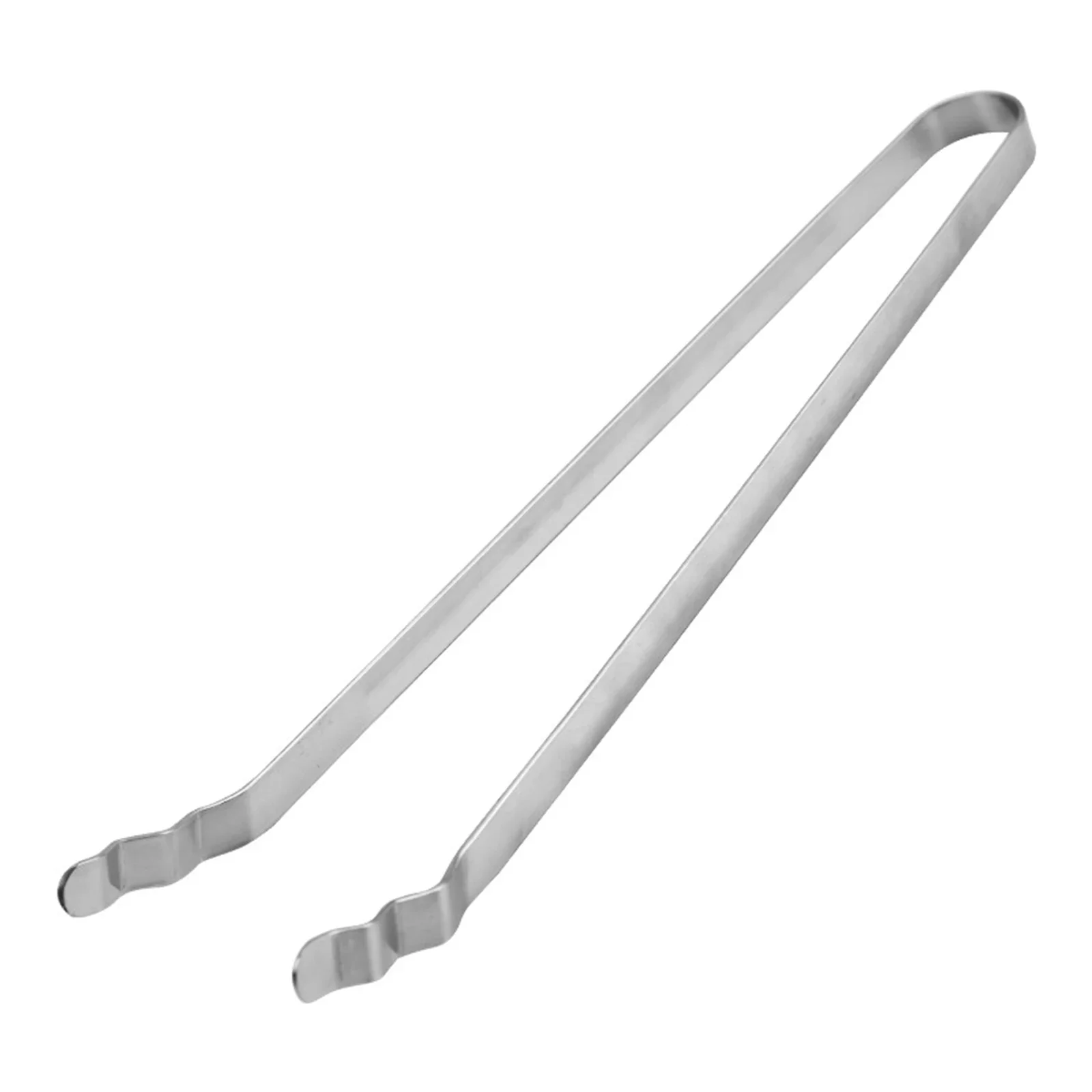 

1pc Kitchen Stainless Steel Barbecue Tong Clip BBQ Grill Meat Non-slip Tong Home Versatile Barbecue Cooking Gadget