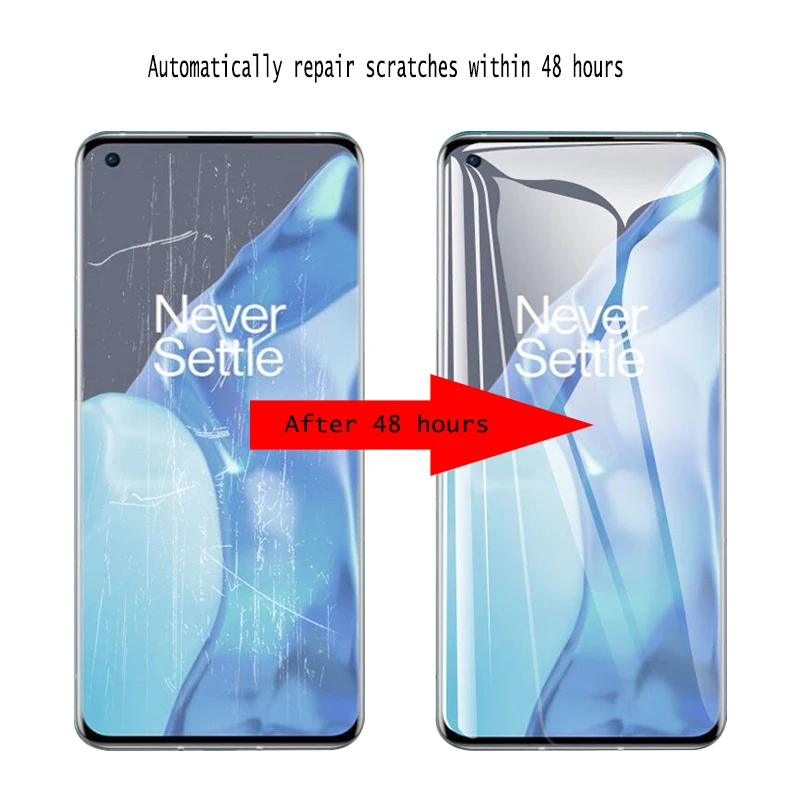 Ultra-Thin Hydrogel Film Soft HD Screen Protector - 5 Pack