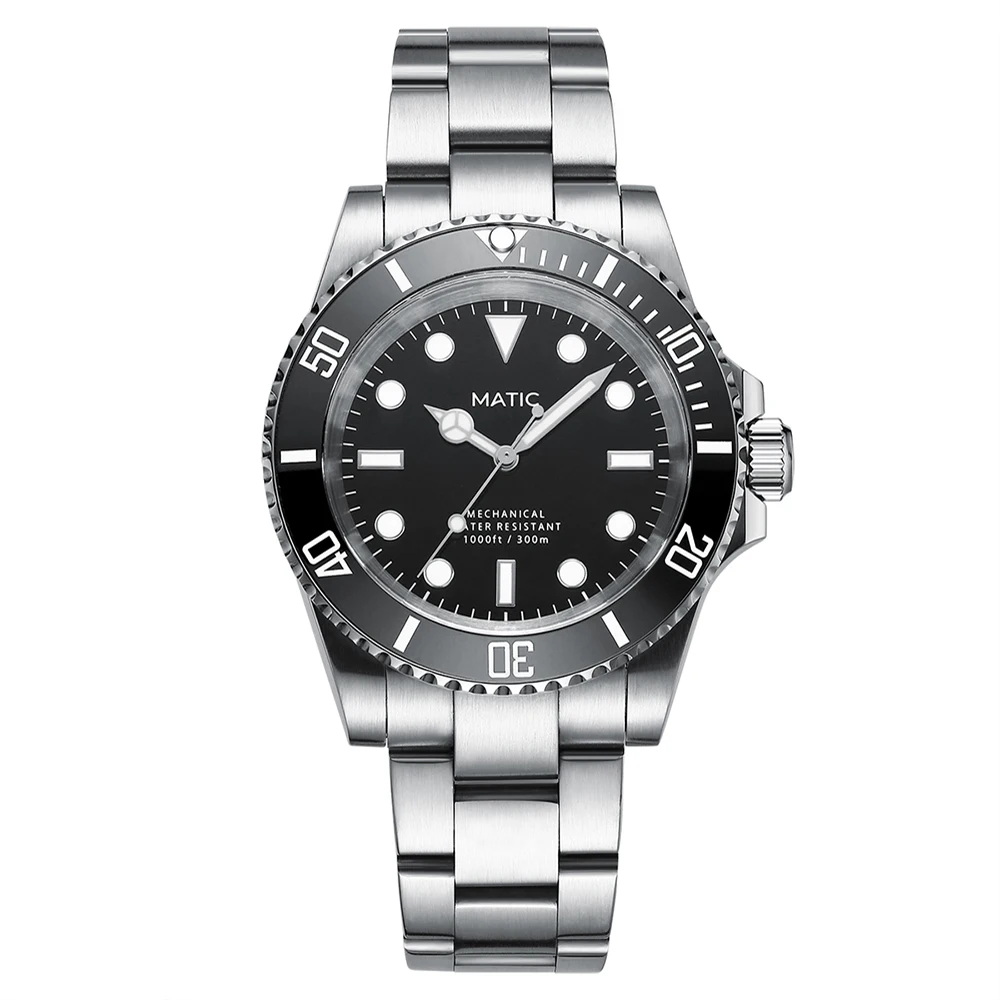 

Механические наручные часы MATIC DIVER 300, 40 мм, SII NH38A [черный циферблат]