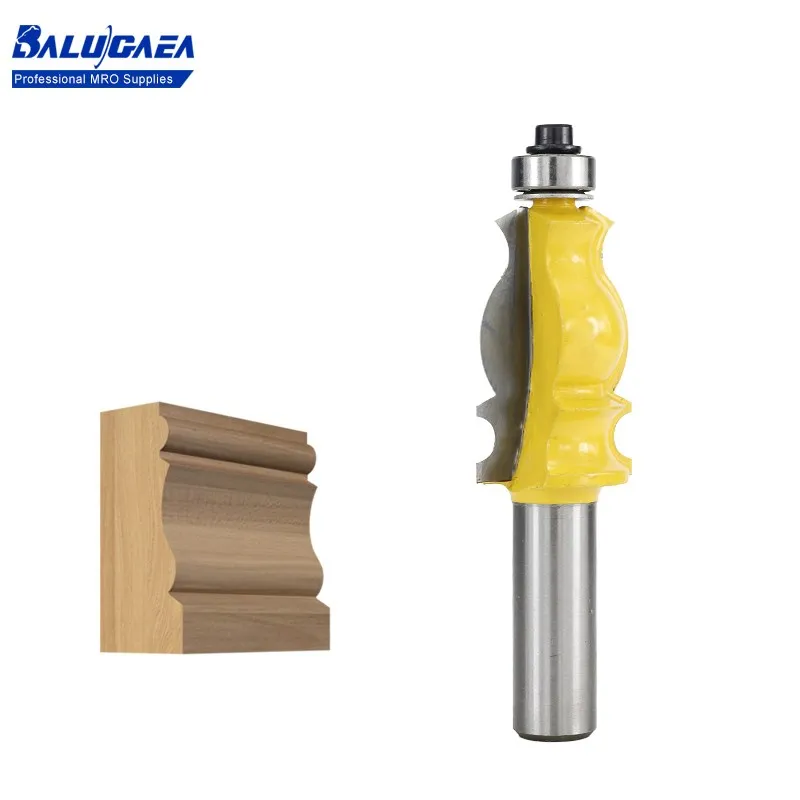 

1/2"（12.7mm）Shank Router Bit Molding Router Bit Wood Trimming Milling Cutter Woodworking Tools For Handrail Engraving