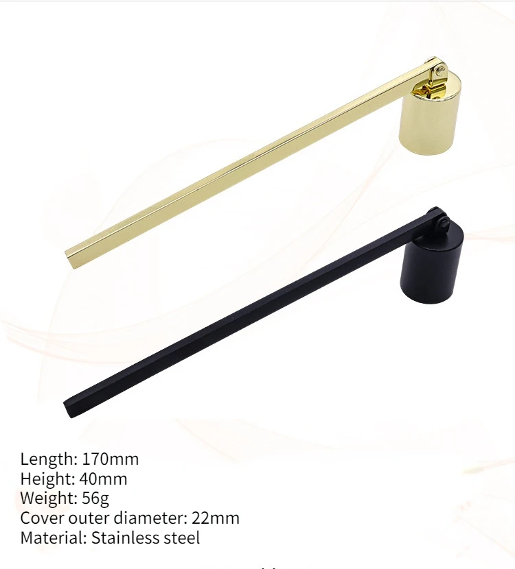 Description Picture 6 of itemCandle Extinguishing Tool Candle Bell Aromatherapy Wick Cutting Wax Candle Accessory Set Wedding Home Decor