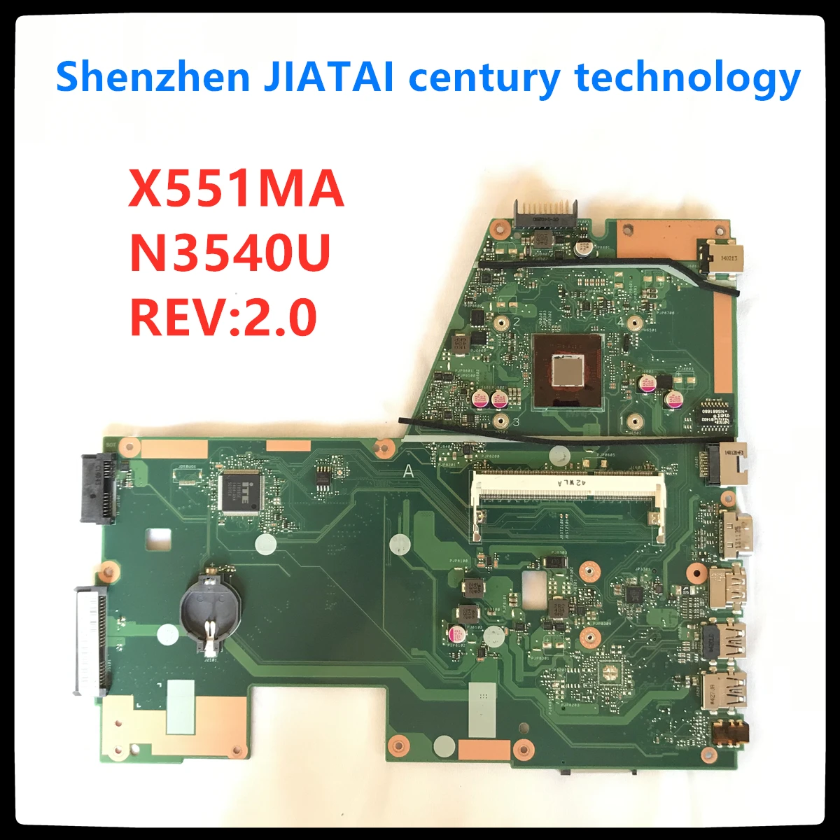 High Quality X551ma Laptop Motherboard For Asus X551 X551m F551ma ...