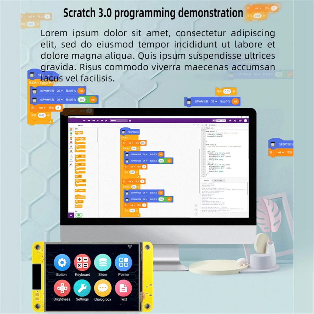 LCD TFT ġ ÷ ũ , ESP32  , ũ -WiFi , 2.8 ġ, 240X320