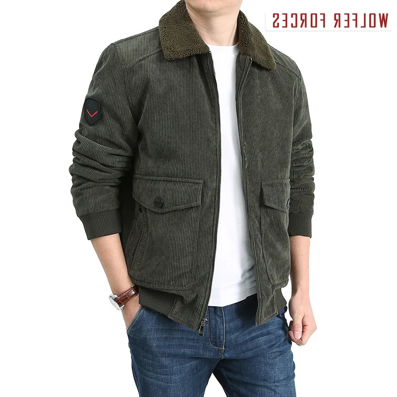 

Hunting Jacket Bomber Male Hooded Motorcycle Design Clothes Casual Style Tactical Winter Coat Man Cardigan Retro Heating
