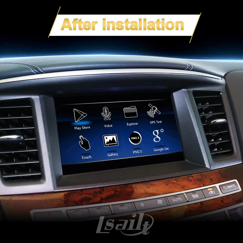 Wireless Apple Carplay Android Auto Interface For Nissan Pathfinder