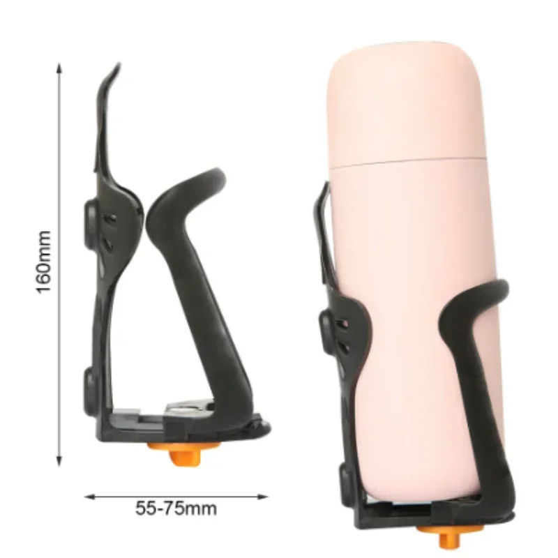 Bicycle Water Bottle Holder Cycling Bottle Cages Mountain Road Bike Flask Holder Rack Bicycle Accessories MTB Bottom Adjustable