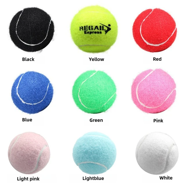 Yoga Fitness Shaping Tennis Campus Training Competition Specialized High Elasticity Rubber Tennis Ball for Training Competition 2