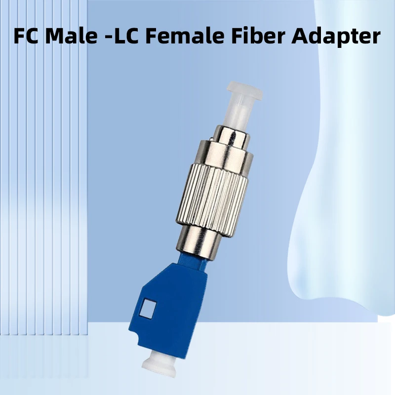 FTTH FC Male-LC Female Optical Power Meter, Visual Fault Locator, Fiber Optic Connector, SM 9/125 Hybrid Adapter, 5Pcs per Lot type c male head to mini dp 1 4 adapter support 3d visual effect