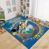 Aladdin Princess Jasmine Printing Carpet for Living Room Bedroom Kid's Room Home Decor Area Rug Non-slip Mat Sofa Mat 4