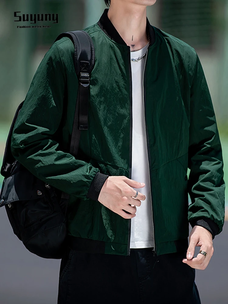 Men's Coat 2023 New Korean Style Spring and Autumn Seasonal Fashion Stand up Collar Versatile Youth Loose Jackets for Men's Wear