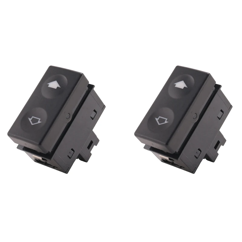 2X Power Door Window Lifter Switch Control Button For BMW E36 318I 318Is 325I 325Is Part Number:61311387387