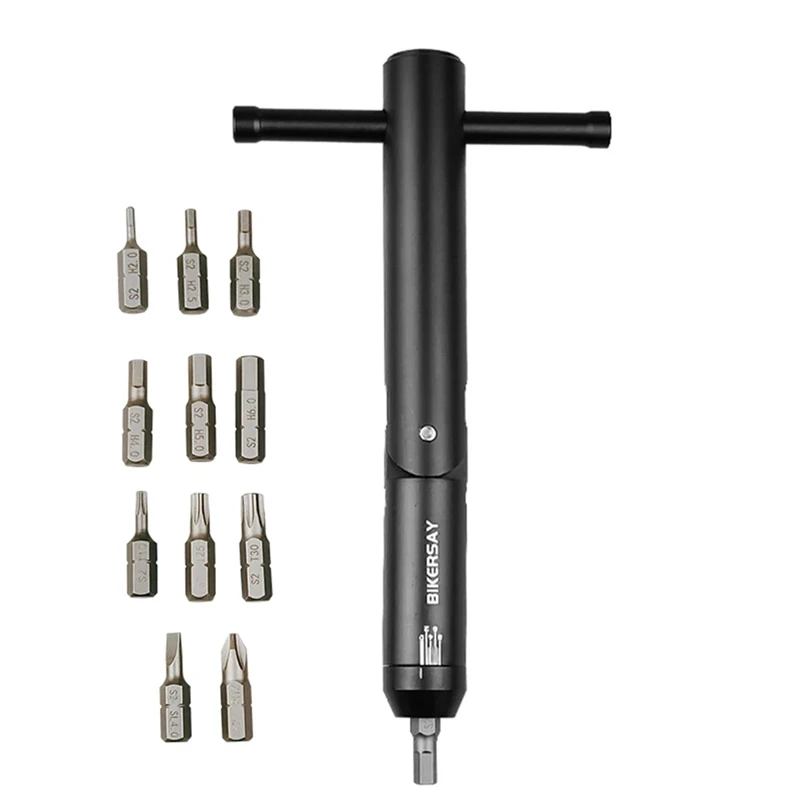 

BIKERSAY Torque Wrench 2-8Nm Bicycle Repair Maintenance Spanner Hand Tools Kit For Cycling Vehicle Bike Accessories Black