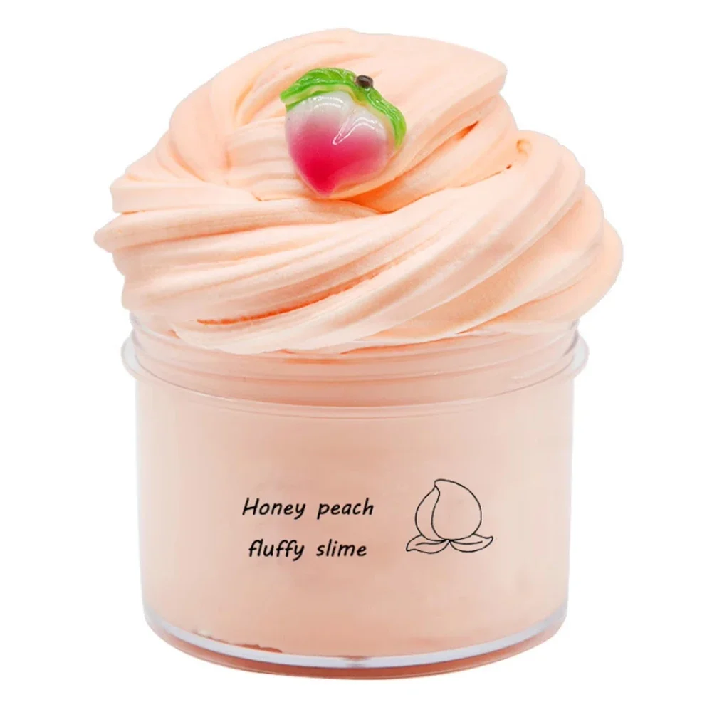 Fluffy slime Butter Slime Fluffy Slimes Plasticine Making Kids Toy Putty Snail Toy Kids Slime Cream Cloud Plasticine Gifts Toys for Children