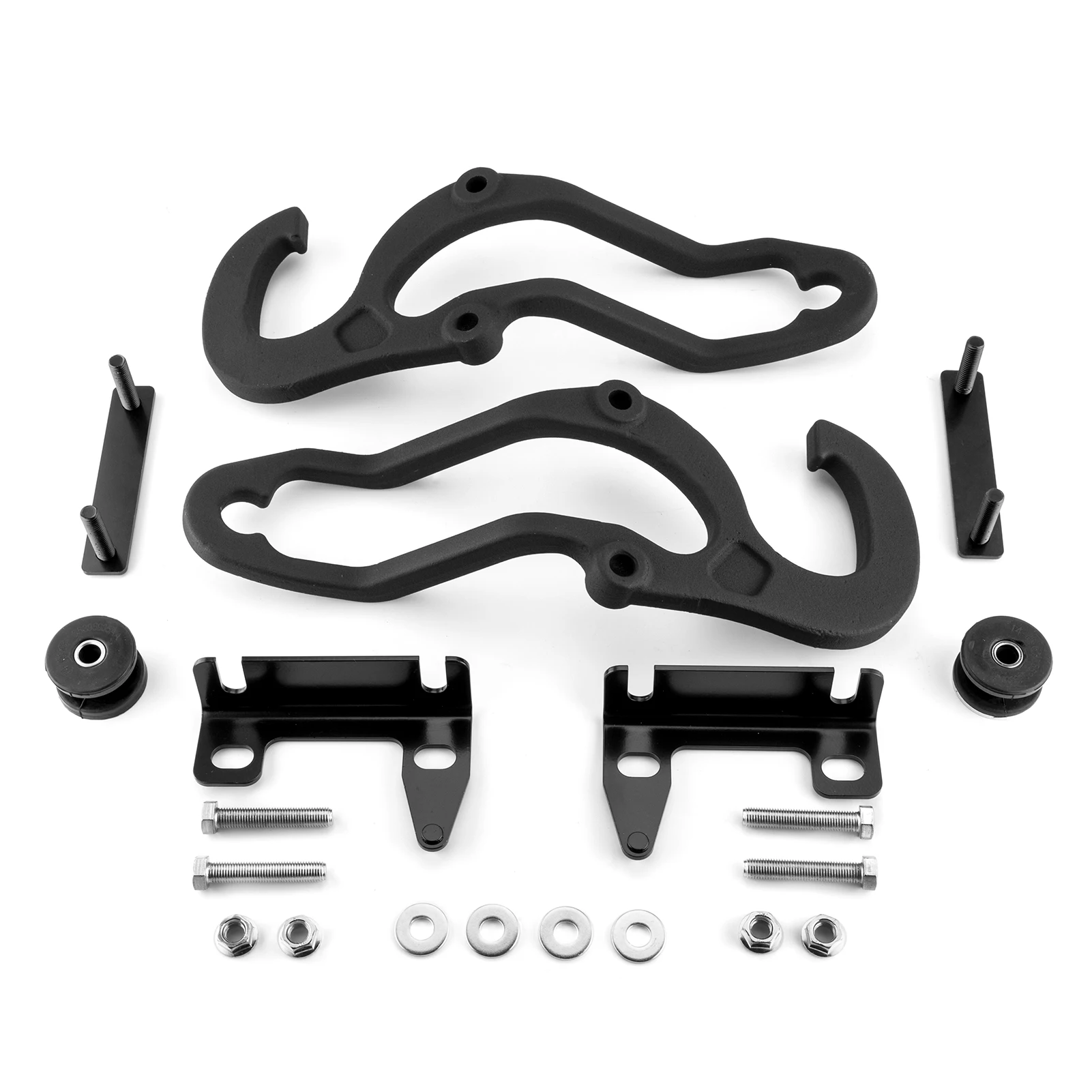 

Front Bumper Tow Hooks For 2009-2019 Dodge Ram 1500（Replace OE Number : 82210967 68196982AA）