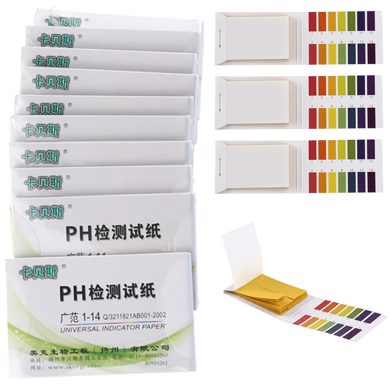 Description Picture 6 of item80 Strips/pack PH Test Strips Full PH Meter PH Controller 1-14st Indicator Litmus Tester Paper Water Soilsting Kit Factory