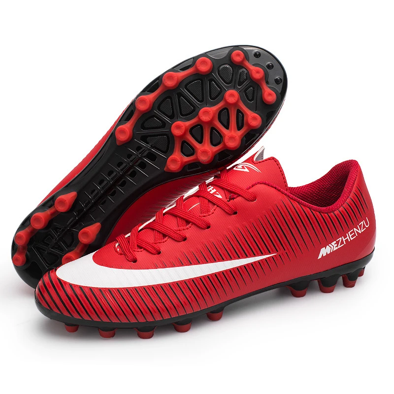 

2023 Men Football Boots Low-top Cleats Non-Slip Comfortable High Quality AG/SG Outdoor Training Women Kids Soccer Shoes
