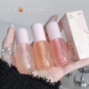 Fruit Crystal Jelly Lip Oil Hydrating Transparent Glass Lip Gloss Plumping Clear Lip Plumper Serum Lips Care Makeup Cosmetics 5