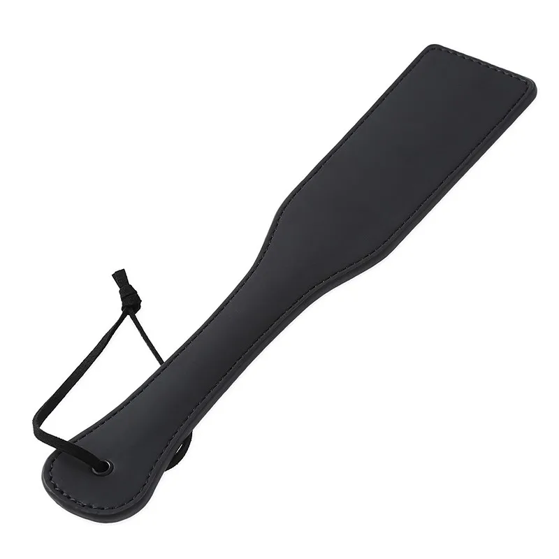 Harnais noir Spank Paddle Beat Fétichiste BDSM Esclave soumis Jeux pour adultes Flogger Gear Flogger Slapper Paddle W_voghion.com