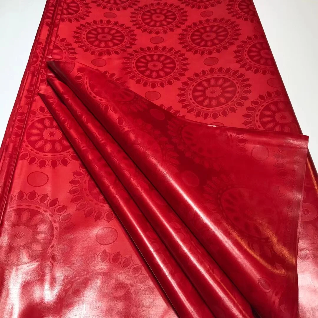 

Top Quality Pure Cotton African Bazin Riche Fabric Atiku Tissue 5 Yards Basin Sewing Guinea Brocade Fabric For Clothes 32-2