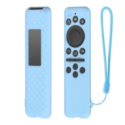 Waterproof Protective Cover for Samsung Remote Control - TV Accessory Tool (Luminous blue)