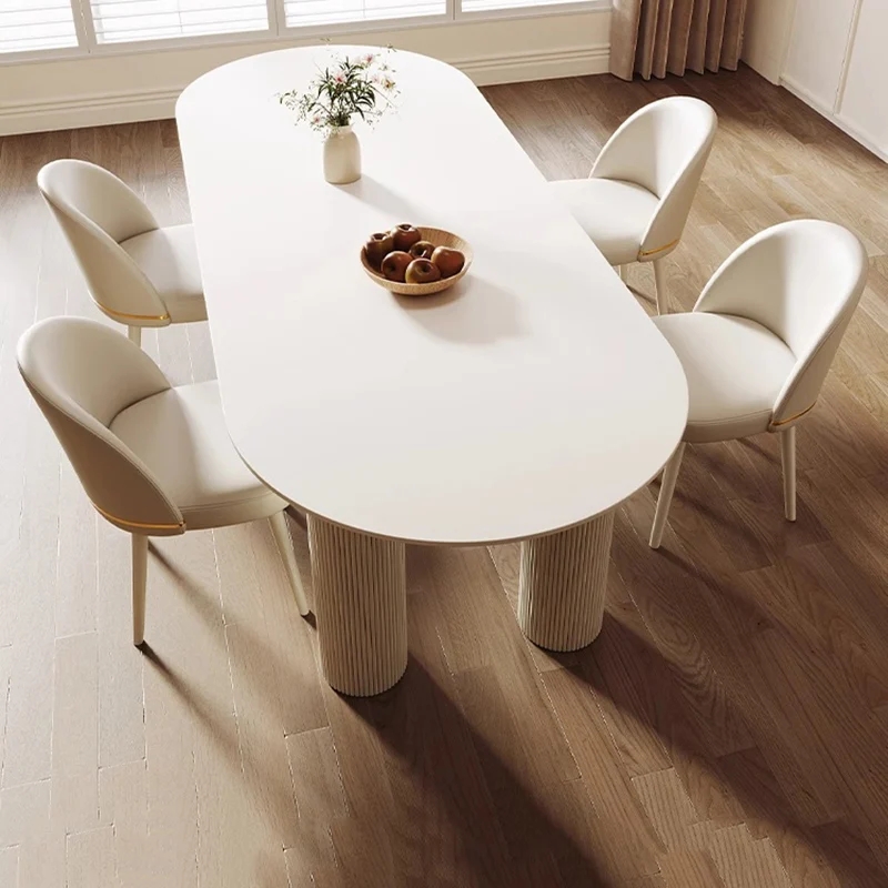

Computer Office Dining Table Makeup Kitchen Solid Wood Hallway Dining Table Japanese Organizer Mesas De Jantar Library Furniture