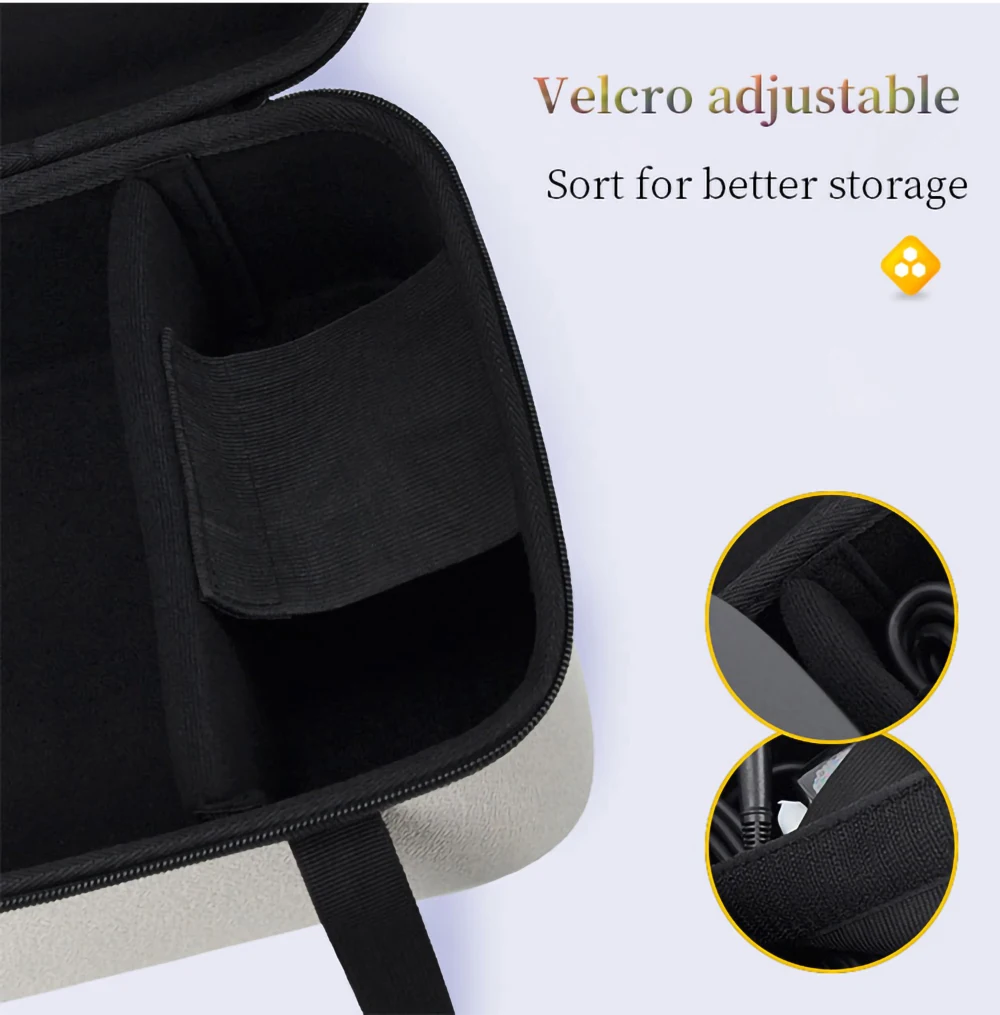 Portable Projector Bag for XGIMI H6 Projector Hard Box for H6 Protect Outdoors Travel Carrying Case