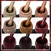 10/12pcs Coffee Brown Gel Nail Polish Set Sparkly Glitter Gel Polish Semi Permanent Soak Off UV Gel Varnish Manicure Kit 5