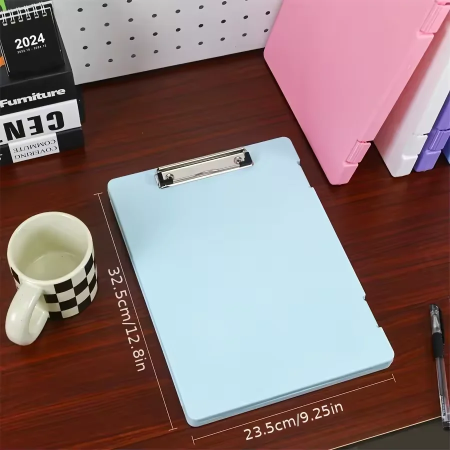 Multi-function Large Capacity A4 clip storage box For School And Office Use 1PC