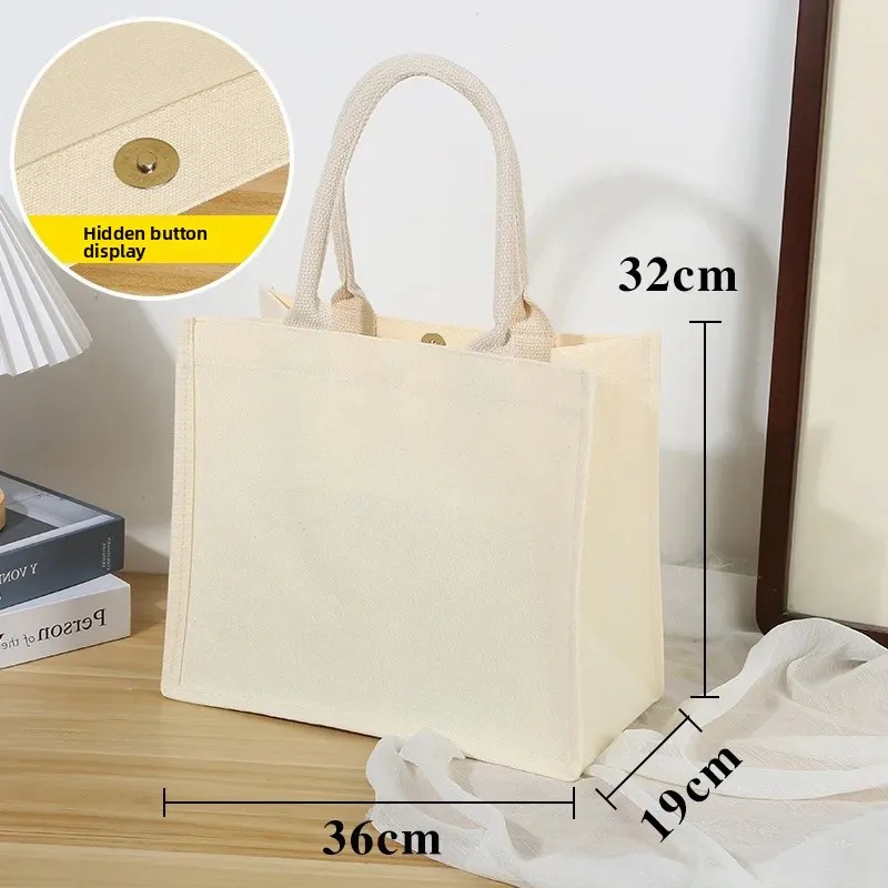 تخصيص صديقة للبيئة حقيبة قماش مطبوعة شعار نمط حقيبة تسوق حقيبة DIY من الصين