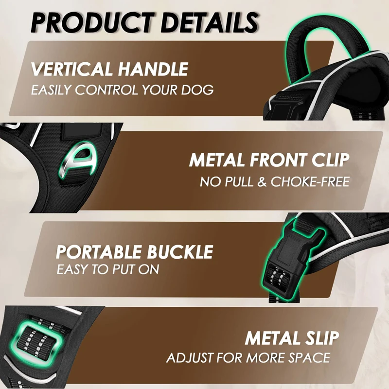 No Pull Dog Harness 6