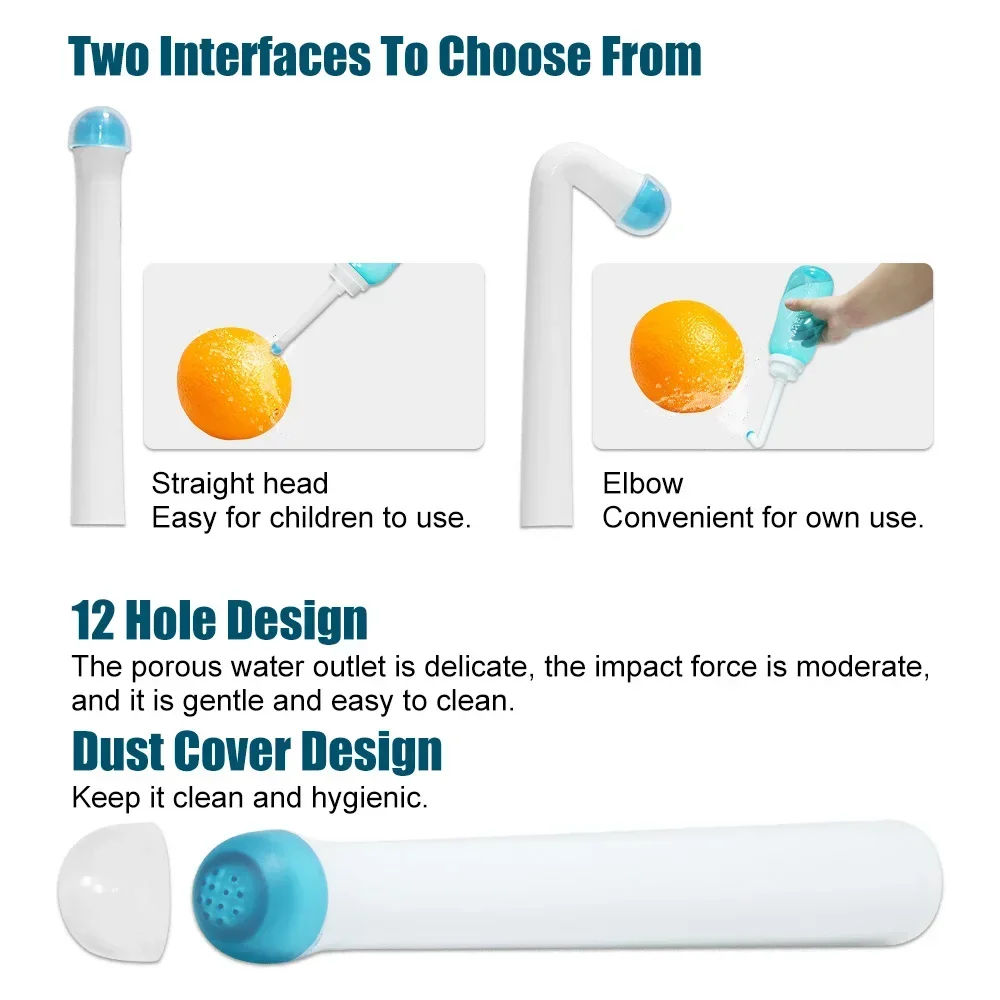 Vagina Ass Bidet Cleaner Hand Held Spray Bottle Intimate Hygiene Personal Cleaner Women 400ml silicone bidet