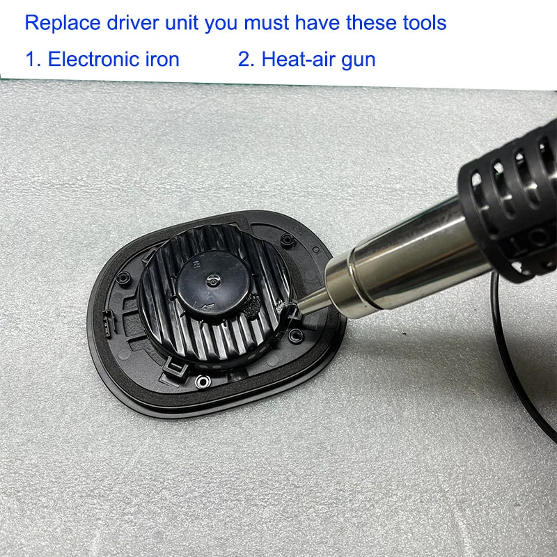 Replacement Speaker Driver Unit with Plastic Housing For Logitech G PRO X1 Wireless Gaming Headsets-Easy Installation