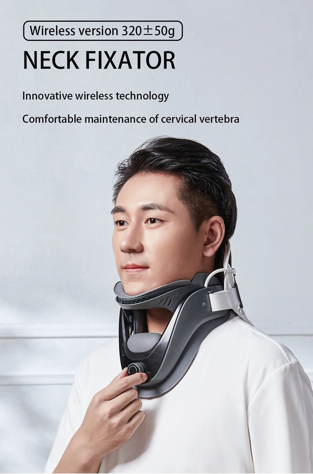 Description Picture 4 of itemNeck Stretcher Cervical Traction Device Inflatable Cervical Vertebra Tractor Posture Corrector Cervical Collar Stretch Neck Care
