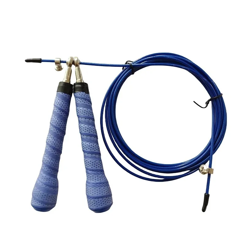 3M Fitness Jump Rope PU Handle Fast Speed Professional Rope Steel Coated Adjustable Gym Crossfit Boxing Exercises Skipping Ropes