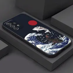 Katsushika Hokusai Japanese Great Wave Phone Case Cover - Samsung A7 2018 (ZMBLA 01)
