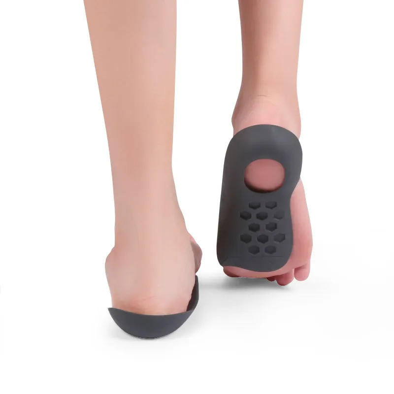 RHBJ 1Pair Orthotic Insoles For Flat Feet O-Shaped Legs And Plantar Fasciitis Unisex Arch Support Shoe Inserts Foot Care Tools