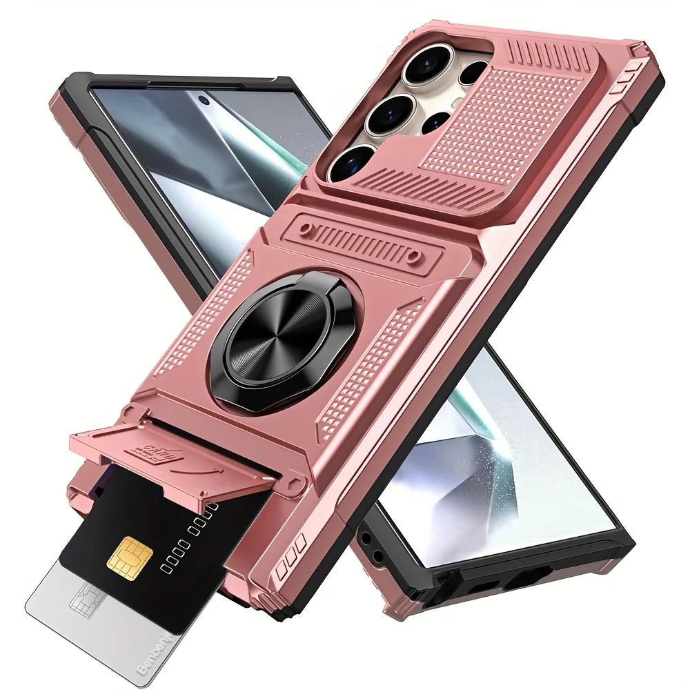 Versatile Concealed Dual-Card Slot Phone Case