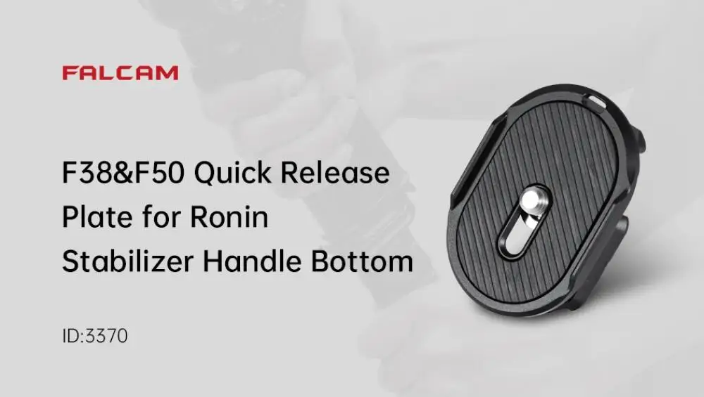 FALCAM F38&F50 Quick Release Plate for Ronin Stabilizer Handle Bottom 3370