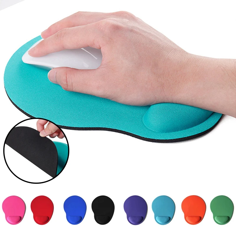 Ergonomic Mouse Pad with Wrist Rest Non Slip Rubber Table Surface