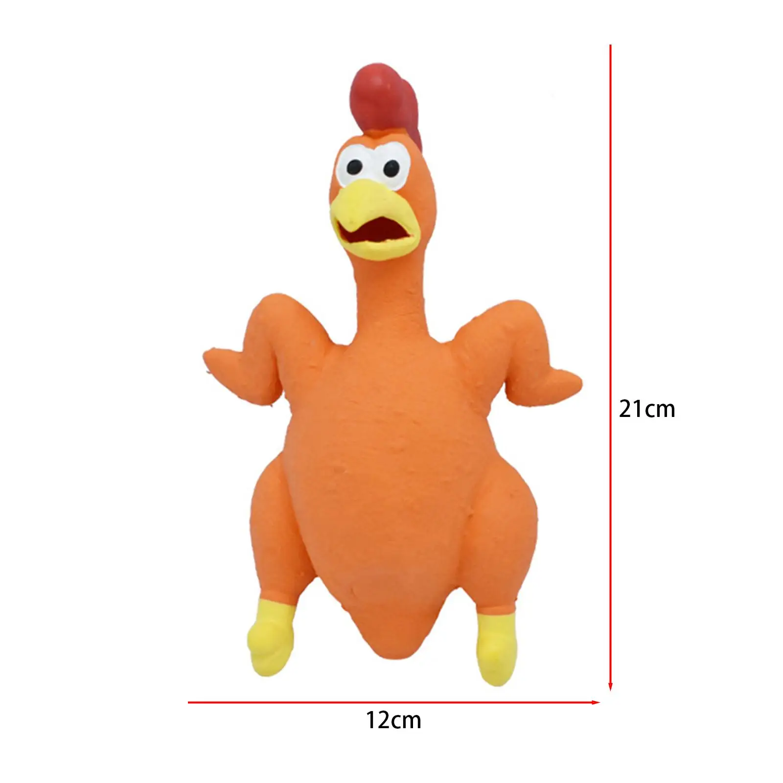 TUMAMA Giocattolo di peluche di pollo parlante che canta, ripete ciò che dici, scuote la testa, giocattolo elettrico, giocattolo interattivo animato per bambini, regali per bambini di 3 4 5 6 anni
